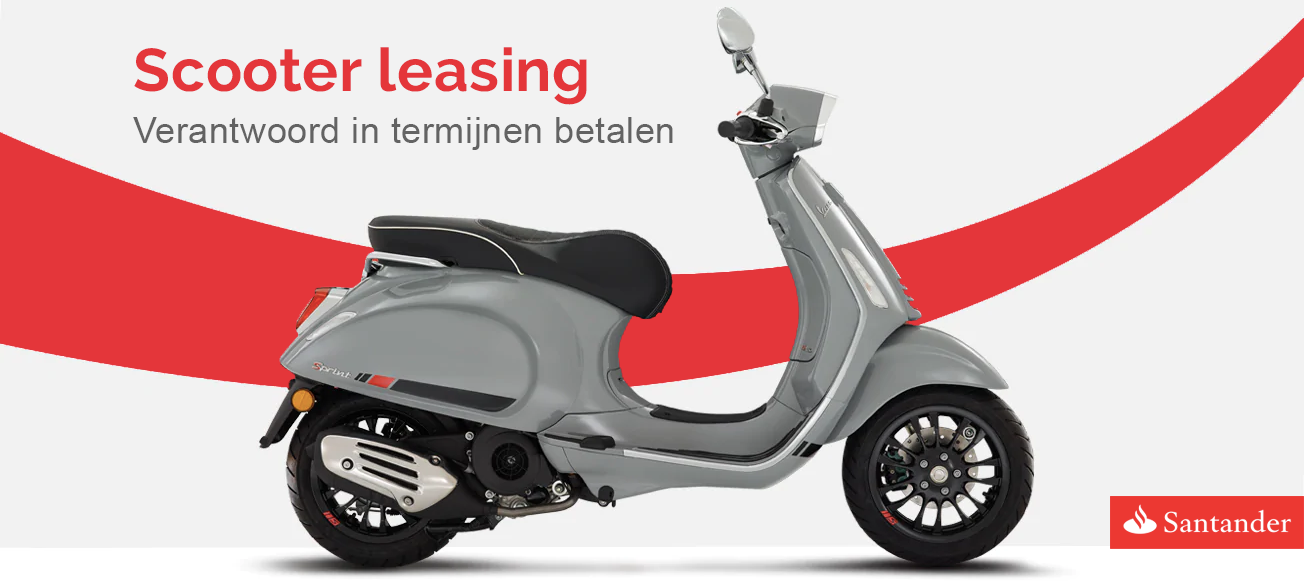 Scooter leasen en in termijnen betalen