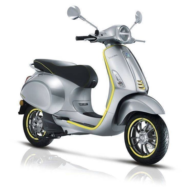 Vespa Elettrica geel