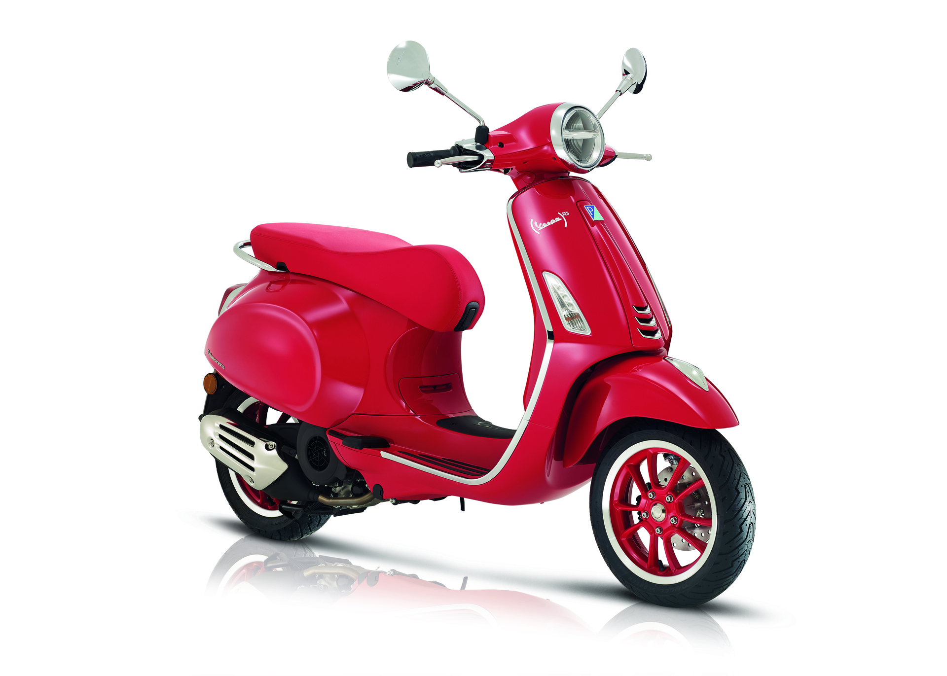 Vespa Primavera rood