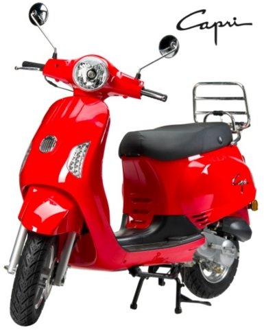 Capri scooter - Scooterspot 1000m2 scooterwinkel in Amsterdam