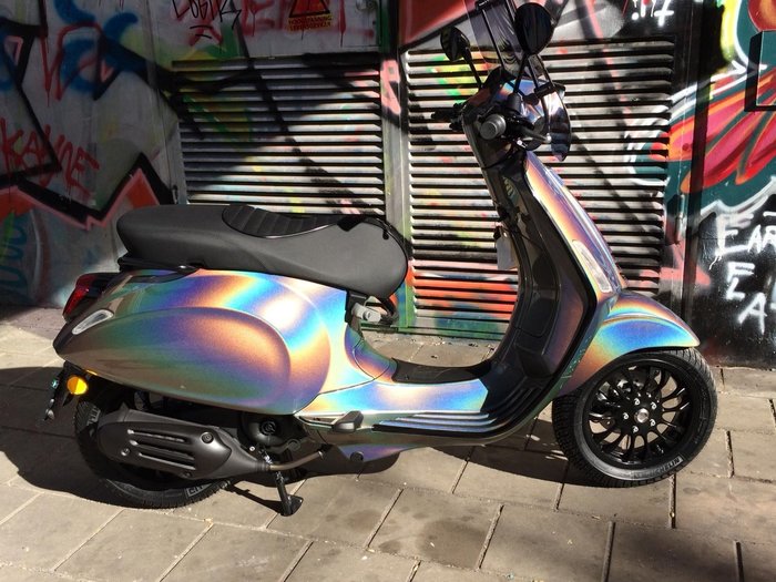 Vespa Sprint Custom Psychadelic Scooterspot Scooterspot 1000m2
