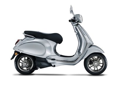 Vespa Elettrica Aluminium/Giallo grijs