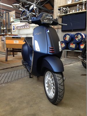 Vespa Sprint Opaco Blu Midnight