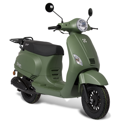 AGM VX50 E4 Scooter Matgroen