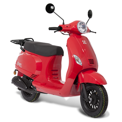 AGM VX50 E4 Scooter Rood