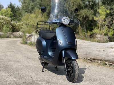 Santini e-Capri 4.0 Elektrische Scooter Matblauw