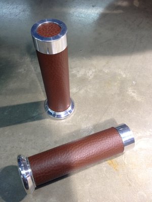 Vespa Grips LX/S Brown