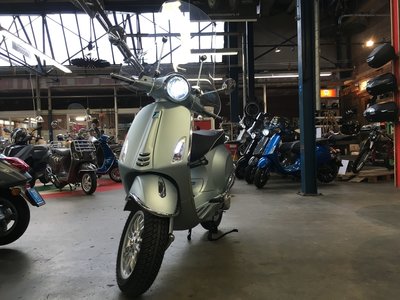 Vespa Primavera Frozen Ice Grey