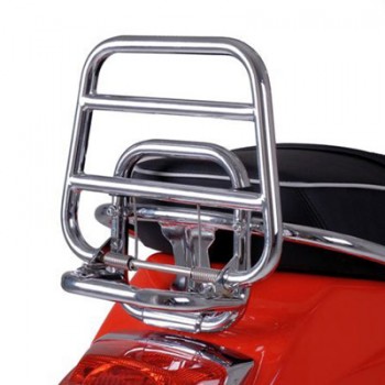 Achterdrager Vespa S opklapbaar chroom